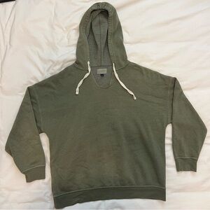 Universal Thread Olive Green Hooded Sweater
